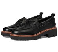 Sperry Scarpe da barca da donna Ao 2 Eye Lug, nero, 37 EU