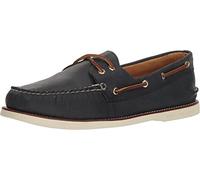 Sperry Scarpe da Barca da Uomo Gold Authentic Original con 2 Occhielli, Blu Navy Marrone, 45.5 EU