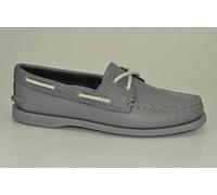 SPERRY Top Sider A/O 2-Eye Pin Perf Scarpe Barca Donna Grigie