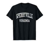 Sperryville Virginia VA Design Sportivo Vintage Atletico Maglietta