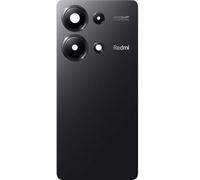 SPES Copribatteria originale posteriore coperchio posteriore per Redmi Note 13 Pro 4G nero con lente fotocamera e strisce adesive installate in fabbrica