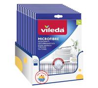 SPESA & RISPARMIO Panno Asciugapiatti in Microfibra 2 in 1 - Asciugatura Rapida Senza Aloni - Colori Assortiti - Formato 55x40 cm - 1 Pezzo - Variazioni 4/8/12 Pezzi (12)