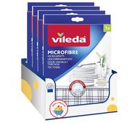 SPESA & RISPARMIO Panno Asciugapiatti in Microfibra 2 in 1 - Asciugatura Rapida Senza Aloni - Colori Assortiti - Formato 55x40 cm - 1 Pezzo - Variazioni 4/8/12 Pezzi (4)