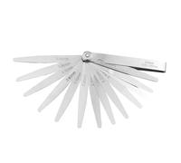 Spessimetri 0,01-1 mm/0,05-0,50 mm/0,05-1,00 mm/0,02-1,00 mm, set di spessimetri in acciaio inox per misurare la larghezza delle lacune