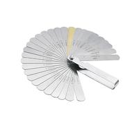 Spessimetro 32 pezzi Lame Spessimetro Tester Righello Metrico 0,04-0,88 mm for Misurazione Gap Gauge Valvola Strumenti Set Gap Filler