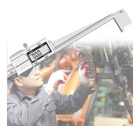 Spessimetro a cuneo per saldatura, calibro digitale ad alta precisione, risoluzione 0,01 mm, righello per ispezione industriale con protezione IP54 per stampi e componenti elettrici