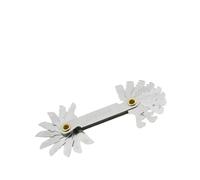 Spessimetro Calibro a spina filettata da 1 pezzo calibri a passo della vite 'ingranaggio di misura metrica in pollici da 55/60 gradi(55 Degree Inch)