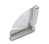 Spessimetro Calibro di spessore metrico con 32 lame, set di punterie con strumento di misurazione dello spazio in ottone, gamma di misurazione della valvola for motociclette da 0,04 mm a 0,88 mm