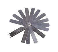 Spessimetro Calibro di spessore professionale, strumento di misurazione dello spessore, riempitivo di fessure metriche, materiale in acciaio 0,05-1 mm/0,05-1 mm/0,04-0,88 mm(96x16mm 32 Blade)
