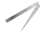 Spessimetro compatto in acciaio inossidabile con funzione righello di profondità per aperture in loco e ispezione di spazio fino a 150 mm