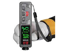 Spessimetro di Rivestimento，Misuratore di Spessore Digitale per Auto Usate,Spessimetro Vernice Auto Professionale per Superfici in Acciaio/Alluminio a Base,Spessore del Rivestimento Test (ET330)