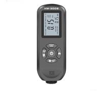 Spessimetro digitale a pellicola secca HW300S con induzione magnetica e modalità di misurazione statistica per laboratorio e uso esterno (nero)