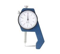 Spessimetro digitale con display a lancetta Misuratore di spessore del quadrante da 0-10/0-20 mm for strumenti misurazione della larghezza carta in pelle su misura(0-20mm Sharp)