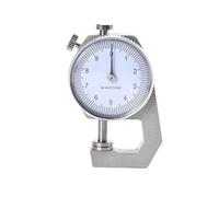 Spessimetro digitale con display a lancetta Misuratore di spessore della carta in pelle, calibro a quadrante da 0 a 10 mm for pellicola e strumento misurazione(010MMflat)