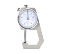 Spessimetro digitale con display a lancetta Misuratore di spessore della carta in pelle, calibro a quadrante da 0 a 10 mm for pellicola e strumento misurazione(020MMpointed)