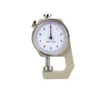 Spessimetro digitale con display a lancetta Misuratore di spessore professionale for pelle, strumento misurazione digitale(0-10mm flat)