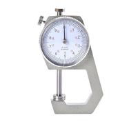 Spessimetro digitale con display a lancetta Strumenti di misurazione dello spessore della pelle 0-10 mm/0,1 mm Tester del misuratore carta a quadrante(Type 5)