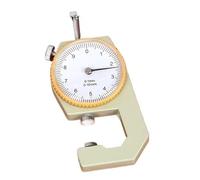 Spessimetro digitale con display a lancetta Strumenti di misurazione dello spessore della pelle 0-10 mm/0,1 mm quadrante carta tester