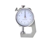 Spessimetro digitale con display a lancetta Strumenti di misurazione dello spessore della pelle 0-10 mm/0,1 mm Tester del misuratore carta a quadrante(Type 4)