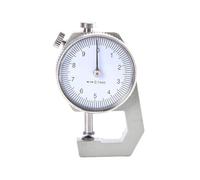 Spessimetro digitale con display a lancetta Strumenti di misurazione dello spessore della pelle 0-10 mm/0,1 mm Tester del misuratore carta a quadrante(Type 1)