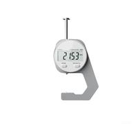 Spessimetro digitale ricaricabile, calibro portatile compatto, 0-10 mm/0-20 mm con precisione di 0,01 mm, ampio display LCD, sonde appuntite per la misurazione di carta e materiale industriale (20 mm)