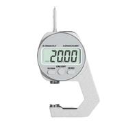 Spessimetro digitale, WATERPROOF-0.001MM, 0-12.7 mm, Punte piatte(0.01mm Flat Tip 0-20mm)