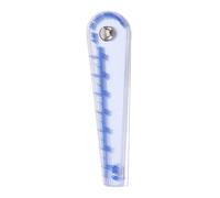Spessimetro in Plastica Trasparente Isolato per Manutenzione, 0,05-1 MM | Leggero e Flessibile, per Ambienti a Bassa Tensione, Controllo Rapido di Fessure e Verifiche Tecniche
