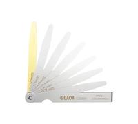 Spessimetro metrico 0,02-1 mm Set di misuratori spessore for misurare fogli, lame, valvole, fogliame delle, spazi vuoti(0.02-1mm -23PCS)