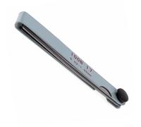 Spessimetro metrico a 17 lame, set da 0,02 a 1 mm, in acciaio al carbonio, strumento di misurazione dello spessore per ispezione, confezione