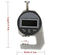 SPESSIMETRO MICROMETRO DIGITALE PALMER ALTA PRECISIONE 0-12,7 mm X 0,01 mm