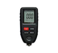 Spessimetro Vernice Misuratore di spessore del rivestimento della vernice'automobile TC100 0.1um/0-1300 Tester di spessore del film della vernice'automobile che misura(Black no battery)