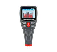 Spessimetro Vernice, Misuratore di spessore digitale for rivestimento in ferro for auto, LCD a colori 0-1500 µm, strumenti di misura for verniciatura e placcatura elettrolitica, Bluetooth(WT2110)