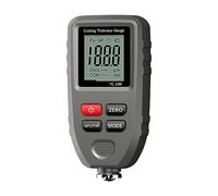 Spessimetro Vernice Misuratore di spessore TC100 Tester di spessore del film di vernice for auto che misura FE/NFE Due strumenti manuali for verniciatura automobilistica(Szary)