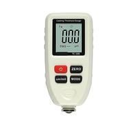 Spessimetro Vernice Misuratore di spessore TC100 Tester di spessore del film di vernice for auto che misura FE/NFE Due strumenti manuali for verniciatura automobilistica(White)