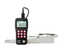 Spessimetro Vernice, Misuratore di spessore ultrasonico digitale MT180 for rivestimenti penetrabili multimodali di metalli, misuratore di spessore di vetro e plastica 0,65-600 mm (PE)