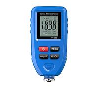 Spessimetro Vernice, TC100 Calibro di spessore blu for strumenti di misura for auto FE/NFE Tester for vernice for auto 0-1300μm Calibro di spessore for vernice for auto(Blauw)
