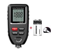 Spessimetro Vernice TC100 Calibro di spessore blu for strumenti di misura for auto FE/NFE Tester for vernice for auto 0-1300μm Calibro di spessore for vernice for auto(Noir)