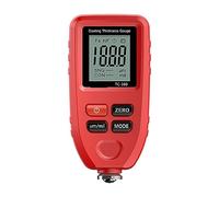Spessimetro Vernice, TC100 Calibro di spessore blu for strumenti di misura for auto FE/NFE Tester for vernice for auto 0-1300μm Calibro di spessore for vernice for auto(Rot)