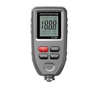 Spessimetro Vernice, TC100 Calibro di spessore blu for strumenti di misura for auto FE/NFE Tester for vernice for auto 0-1300μm Calibro di spessore for vernice for auto(Szary)