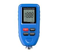 Spessimetro Vernice, TC100 Misuratore di spessore del rivestimento della vernice for auto bianca Misuratore di spessore del film di vernice for auto Strumento di misurazione della vernice(Blauw)