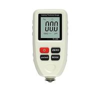 Spessimetro Vernice TC100 Misuratore di spessore del rivestimento Tester di spessore del film di vernice for auto Strumento di misurazione della vernice 0,1 micron 1300um(White)