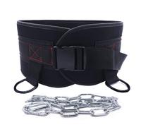 Spesso Palestra Vita Pull Up / Dip Cintura Peso Lift Supporto Bodybuilding Wear