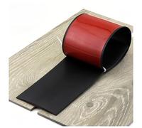 Spesso Profilo di Transizione, Striscia di soglia in PVC autoadesivo - Striscia di transizione Flessibile per Coprire le Fughe Tra Pavimenti in Legno e Piastrelle(Black,4cm*6.0m)