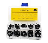 Spessore 1,5/2/2,5/3/1,8/2,65 Mm O-ring Guarnizione In Gomma NBR O-ring Di Tenuta Rondella In Nitrile Set Di O-ring Kit Assortimento Set Box Facile Da Usare(BNB100-1.8mm)