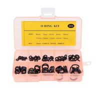 Spessore 1,5/2/2,5/3/1,8/2,65 Mm O-ring Guarnizione In Gomma NBR O-ring Di Tenuta Rondella In Nitrile Set Di O-ring Kit Assortimento Set Box Facile Da Usare(BNB100-2mm)