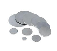Spessore 1,8 mm 7 9 10 12 13 14 15 16 18 19 20 Piastra in acciaio tondo piccola solida, disco in lamiera circolare(18mm (20Pcs))