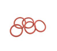 Spessore 6 mm Spessore Silicon Gascia O-ring Resistenza di calore rosso o guarnizioni dell'anello guarnizioni/guarnizioni di grado alimentare nessun veleno,OD62x6mm 1pcs