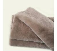 Spessore artificiale morbido peluche corto 180x50 cm peluche tessuto in pelliccia finta for costumi, cosplay, artigianato d'arte, fotografia, decorazione della casa, giocattoli(Khaki)