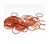 Spessore CS 2/2.5/2.8mm Rosso VMQ OD5-150mm O-Ring Guarnizione Pompa (OD15xCS2-180pcs)