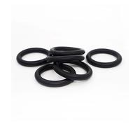 Spessore CS2.5mm O-ring in gomma nitrilica NBR nera Guarnizioni Rondella Guarnizione resistente alla temperatura e all'usura(OD50xID45-5pcs)